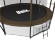 Батут UNIX line Black&Brown 12 ft (inside)