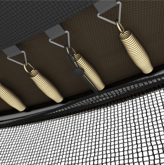 Батут UNIX line Black&Brown 12 ft (inside)