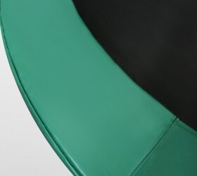 Батут премиум Arland 8FT с внутренней страховочной сеткой и лестницей (Dark green)