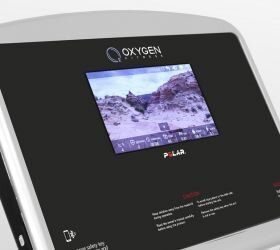 Беговая дорожка Oxygen FITNESS NEW CLASSIC AURUM AC TFT