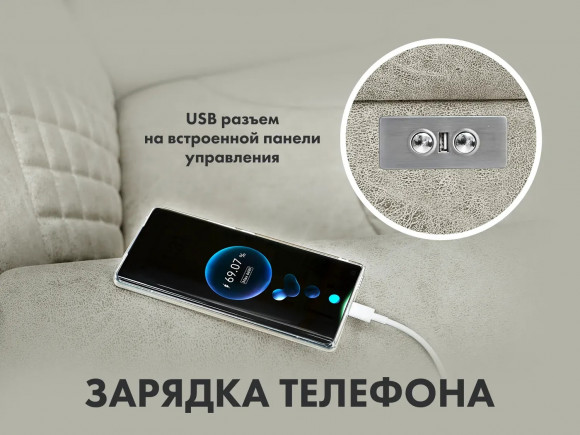 Массажное кресло Fujimo LOUNGE UP F7003 VLFL Mouse (Space 15)