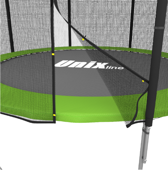 Батут UNIX line Simple 12 ft Green (outside)