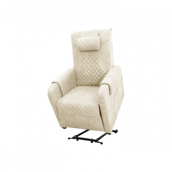 Массажное кресло Fujimo LOUNGE UP F7003 ULFL Айвори (Orlando 1)