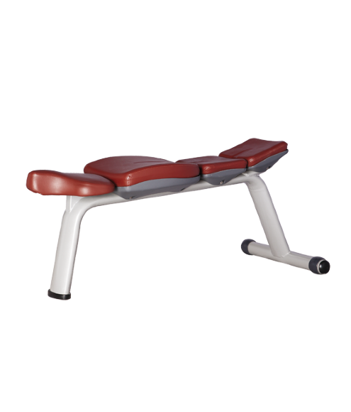 Скамья горизонтальная Bronze Gym H-036A (коричневый)